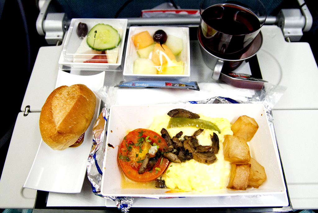 Nutrição nas alturas com a Turkish Airlines