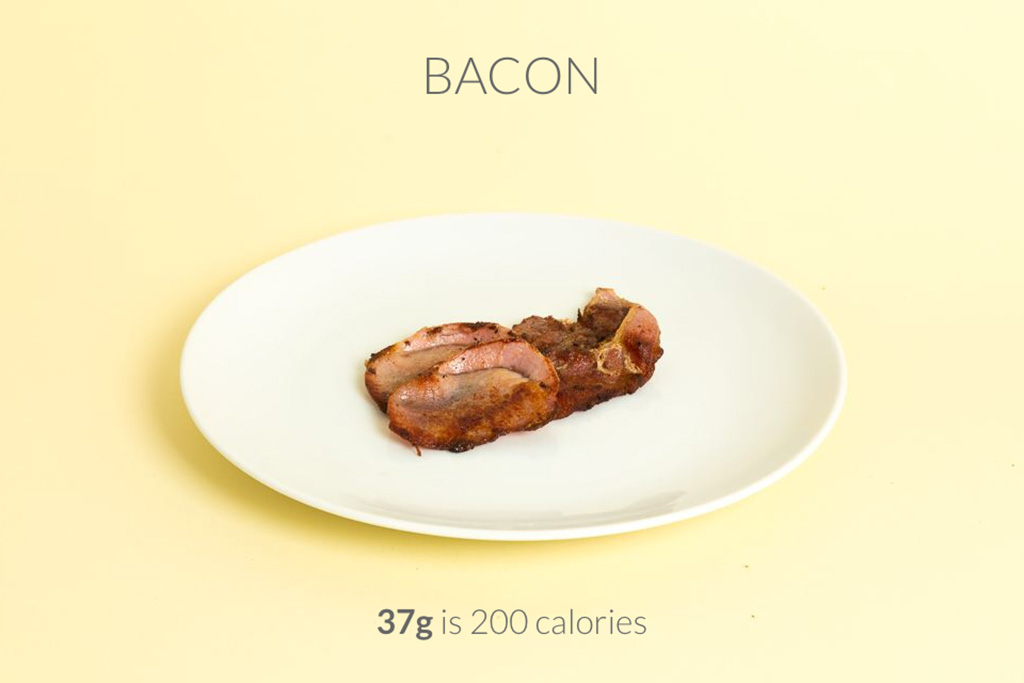 Enxergando as invisíveis calorias do bacon
