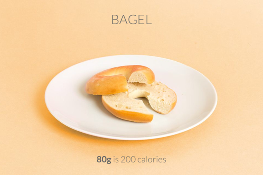 Enxergando as invisíveis calorias de um bagel