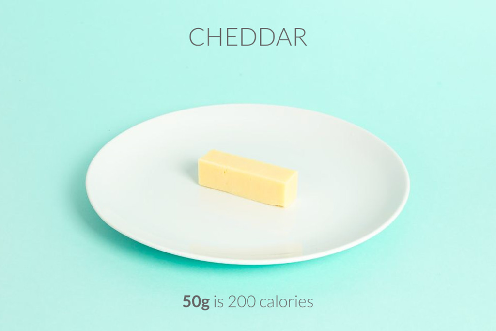 Enxergando as invisíveis calorias do queijo cheddar