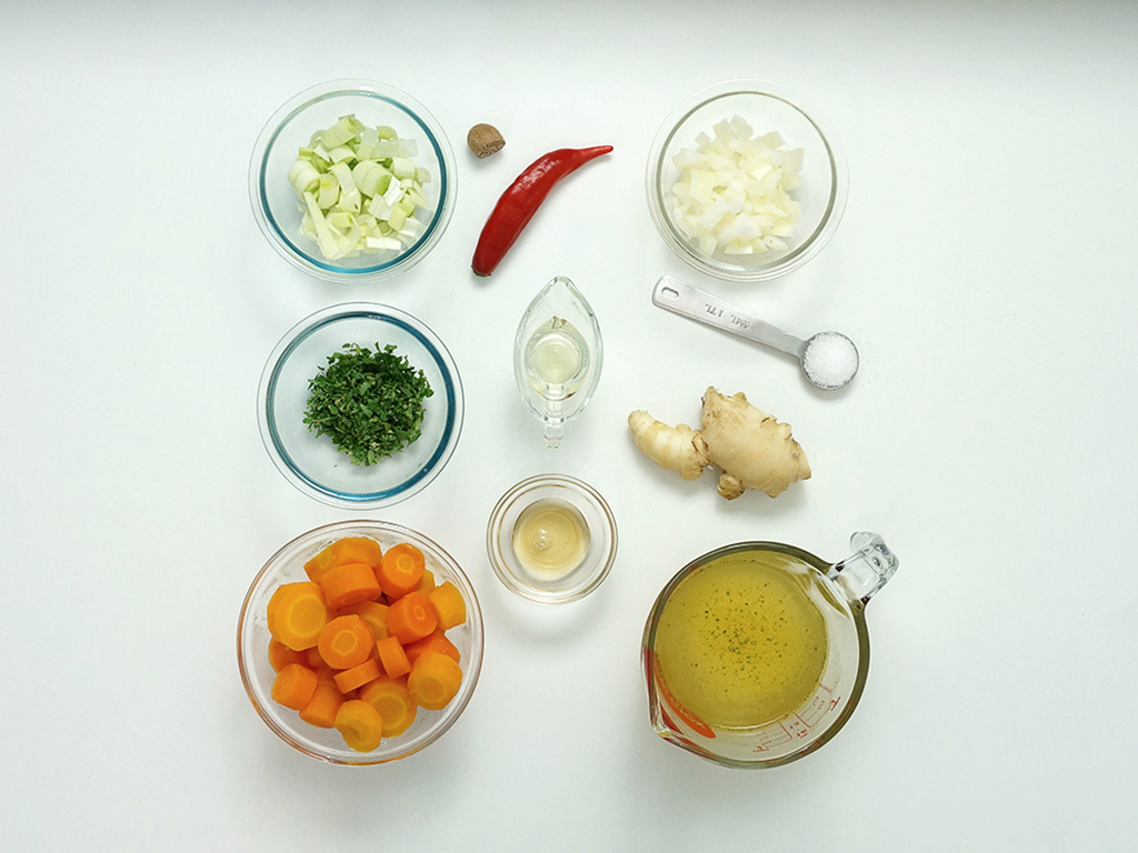 sopa-light-de-cenoura-ingredientes